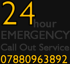 For 24 hour call out service call 07880963892 for assistance.